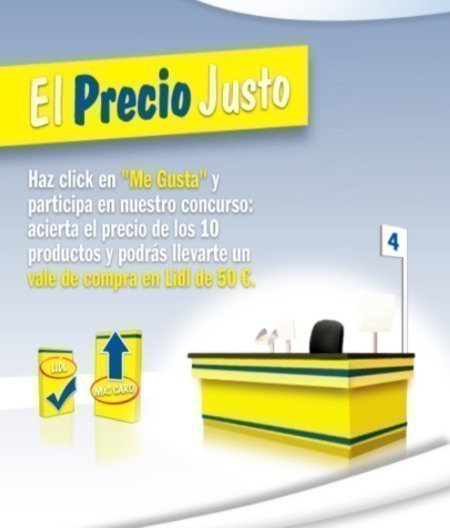 Sorteo El Precio Justo Lidl