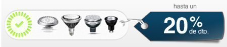 Cupones Descuento para Bombillas de bajo consumo philips