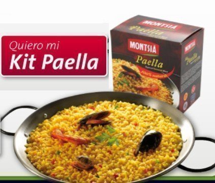 Muestras gratis paella Montsia