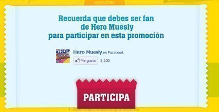Muestras Gratis Hero Muesly