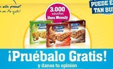 Muestras Gratis Hero Muesly