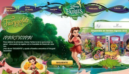 Sorteo Disney Fairy Golds