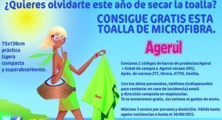 Toalla Gratis de Agerul