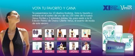 Sorteo Gillette Venus Proximaati