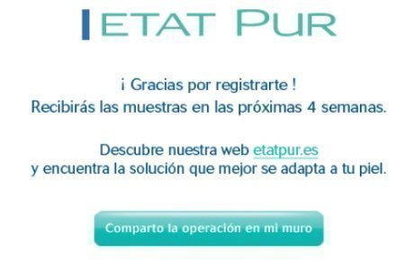 Muestras Gratis Etat Pur