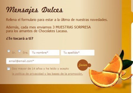 Muestras gratis de chocolates LaCasa