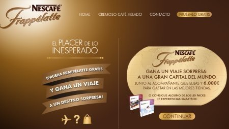 Muestras Gratis Nestle Frappelatte