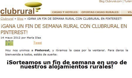 Sorteo de estancia rural