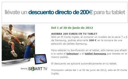 Cupones Descuento Tabletas El Corte Ingles