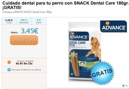 Muestras gratis de Snack para Perros