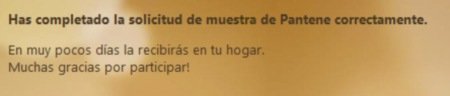 Muestras Gratis a domicilio