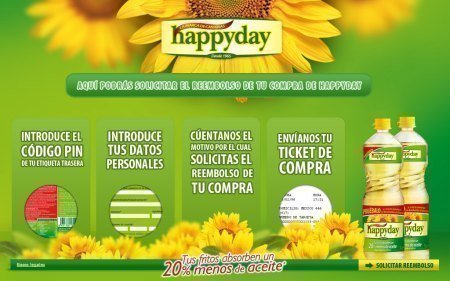 Muestras Gratis Aceite Happyday