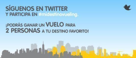 Sorteo de viajes Gratis de Vueling