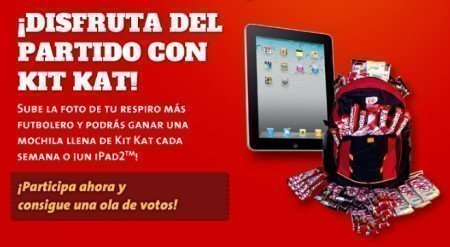 Sorteo de mochilas Kit Kat  y un iPad3