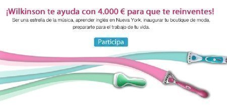Sorteo de Wilkinson Mujer
