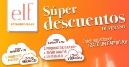 Cupones Descuento ELF Cosmeticos