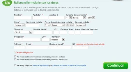 Muestras Gratis de Hero Baby Pedialac