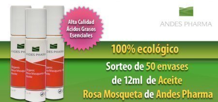 Sorteo de Aceite de rosa Mosqueta