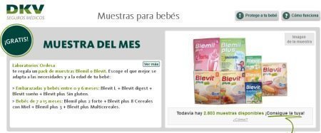 Muestras Gratis de Ordesa
