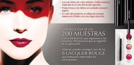 Muestras gratis Shiseido