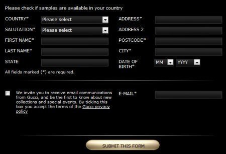 Muestras Gratis Perfume Gucci