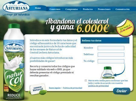 Promocion Naturcol Central Lechera Asturiana