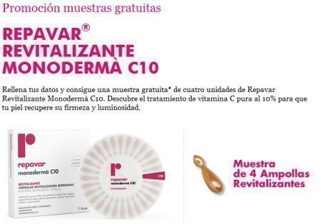 Muestras Gratis Capsulas Revitalizantes Antiedad