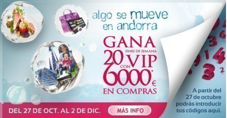 Sorteo de viaje a Andorra
