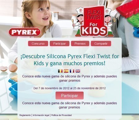 Sorteo para niños de Pyrex
