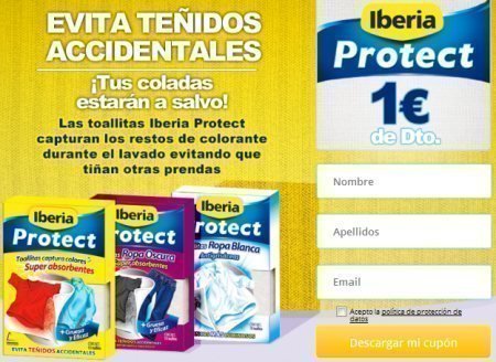 Cupones Descuento Iberia protect