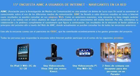 Encuesta AIMC