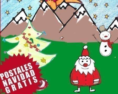 Muestras Gratis Postales de Navidad