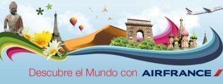 Sorteo de billetes de avion de Air France