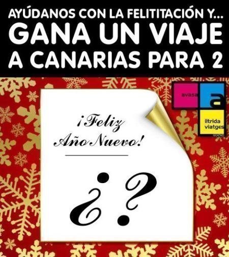 Sorteo de viaje a Islas Canarias