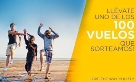 Sorteo Gratis de Vuelos Vueling