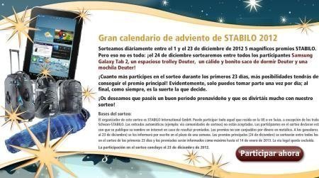 Calendario de Adviento Navidad 2012