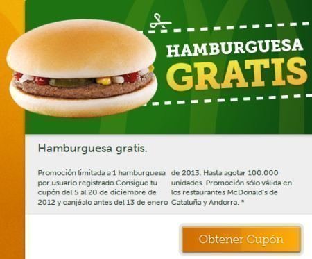 Muestras Gratis Mc Donalds