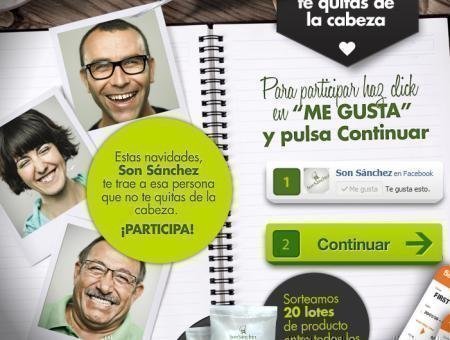Promocion de Navidad de Son Sanchez