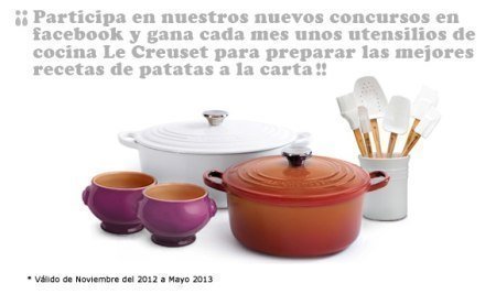 Concurso de recetas Patatas a la carte