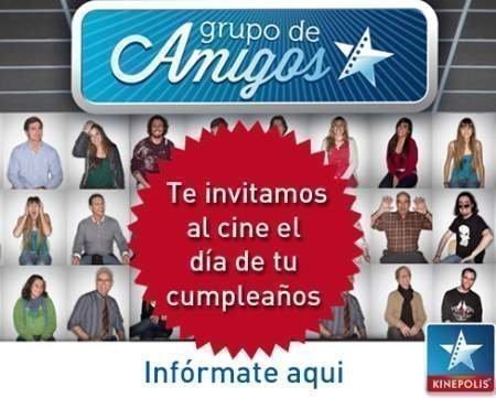 Promocion amigosde Kinepolis