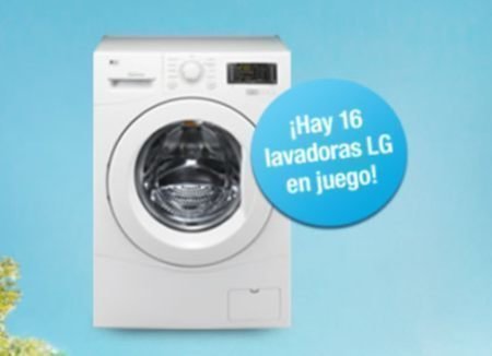 Sorteo de lavadoras LG