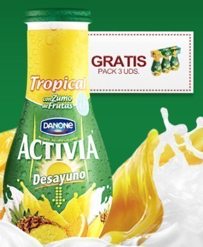 Muestras gratuitas de Yogurt Activia