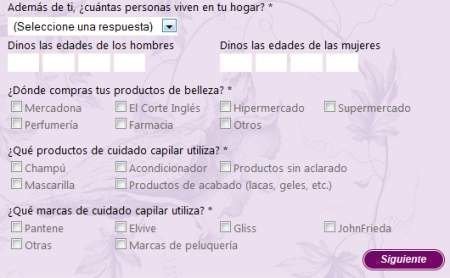 Muestras gratis Aussie