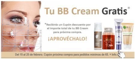Muestras gratis bb cream