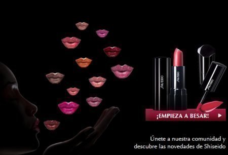 Promocion Shiseido en Facebook