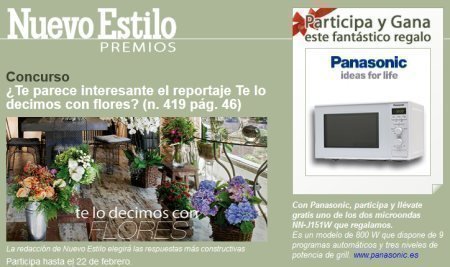 sorteo de revista nuevo estilo