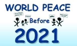 Sticker gratis Paz mundial