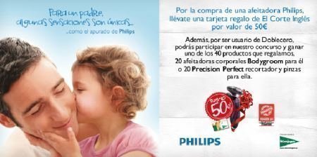 Cupones Descuento Afeitadora Philips
