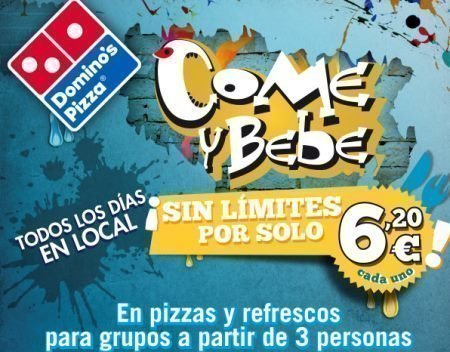 Cupones Descuento dominos Pizza