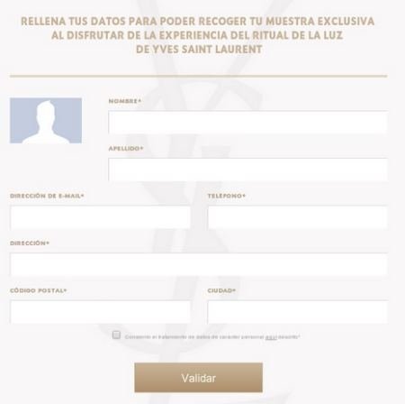 Muestra gratis Yves Saint Laurent